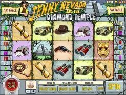 Jenny Nevada and the Diamond Temple Slots